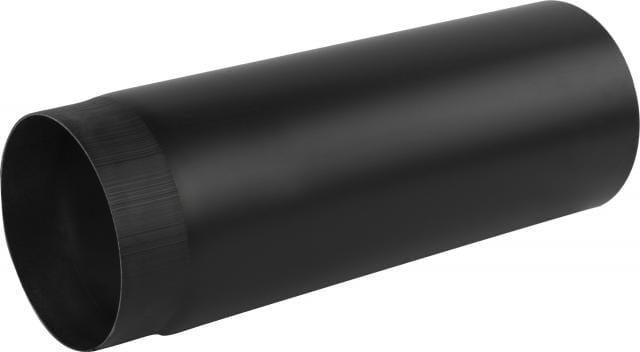 Rura 0,5 m Okrągła Spalinowa Czarna 2mm