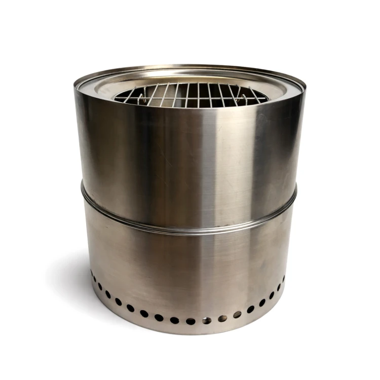 Turystyczne palenisko grill bezdymne składane Smokless Fire Pit-S/S 40x36 cm (FG9703) — zdjęcie 3