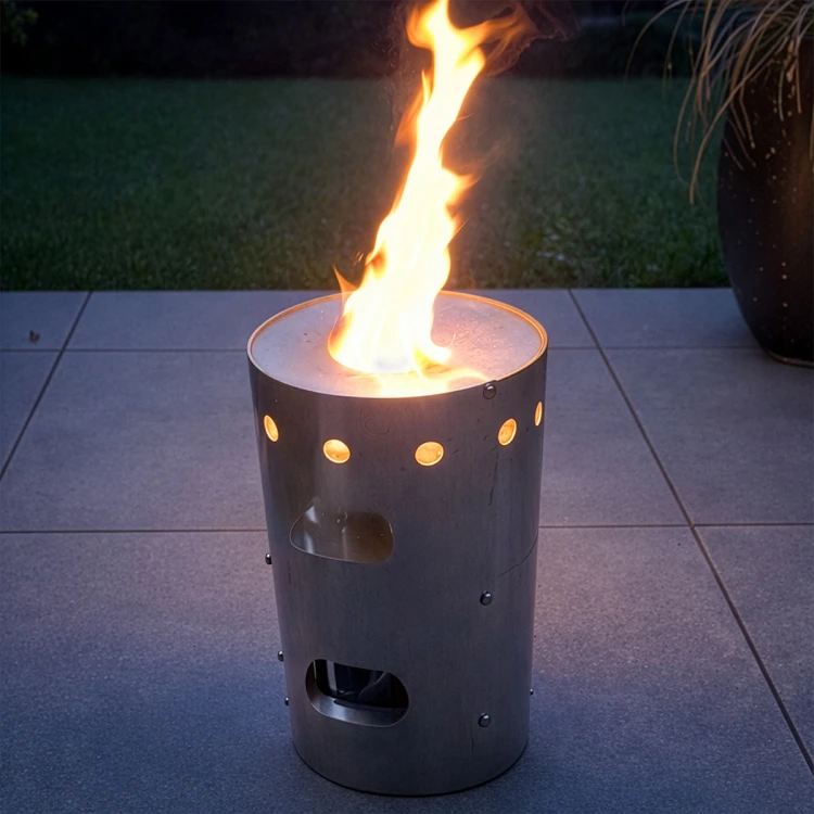 Turystyczne palenisko grill bezdymne składane Smokless Fire Pit-S/S 40x36 cm (FG9703) — zdjęcie 5