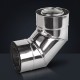 Kolano 90° Turbo Kwasoodporne — zdjęcie studyjne