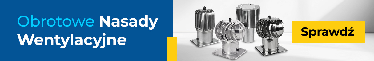 Obrotowe nasady wentylacyjne